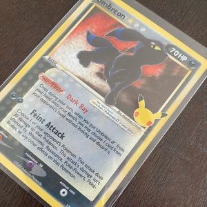 Umbreon Star Pokemon Celebrations